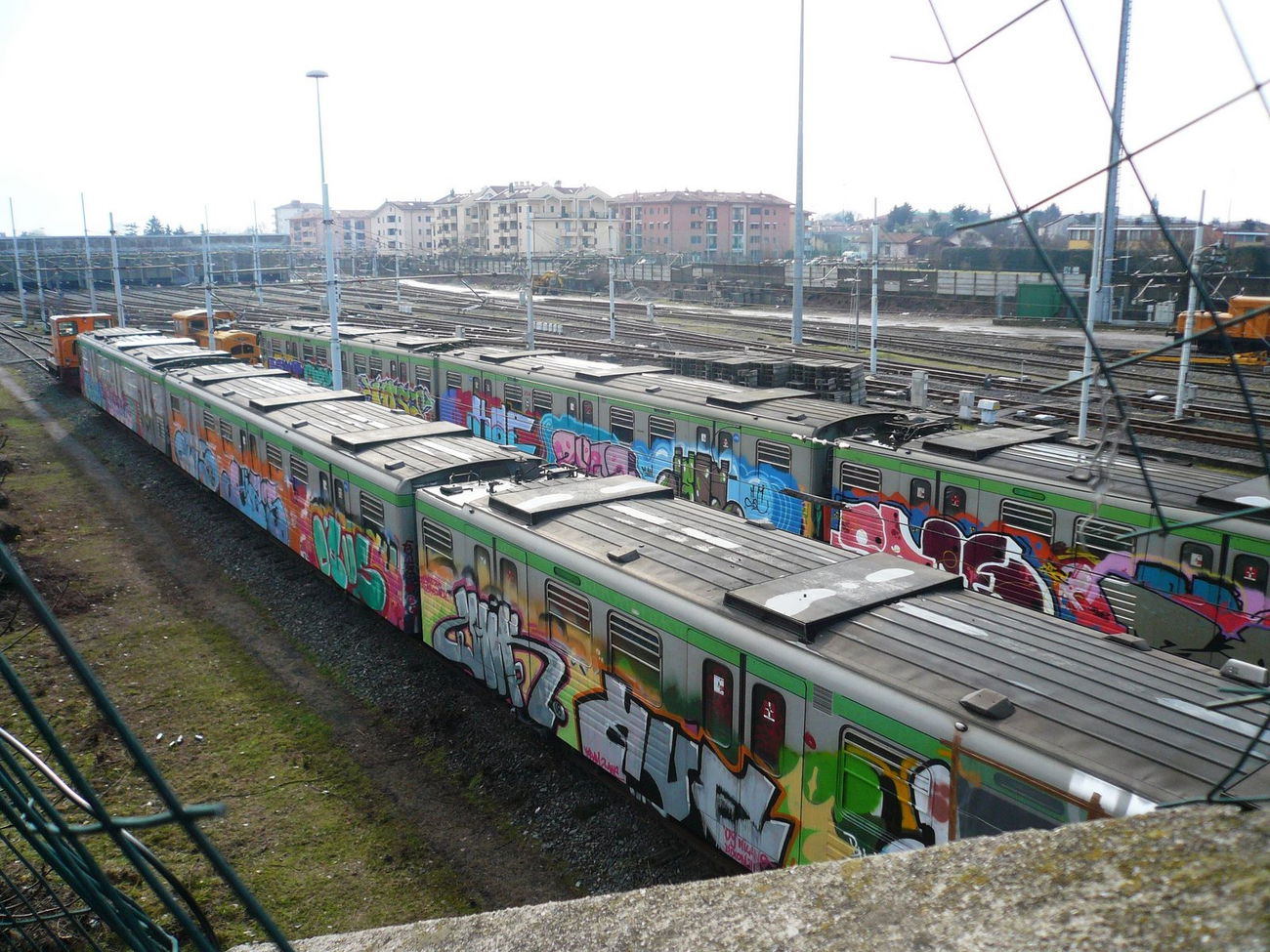 Graffiti Train - Photo by polandtrains