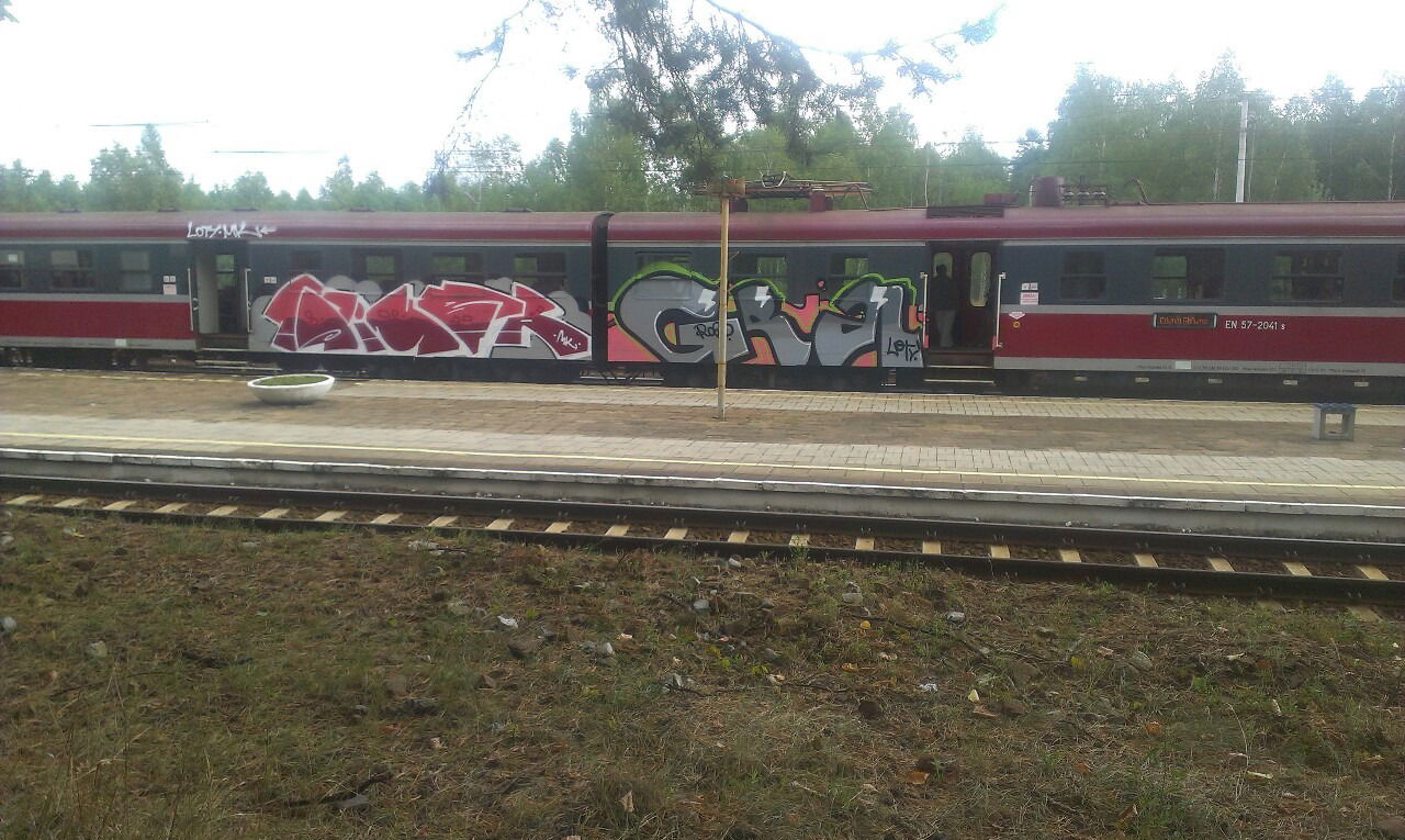 Graffiti Train - Photo by polandtrains