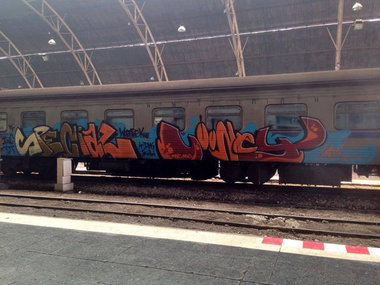 Graffiti Train - Photo by polandtrains