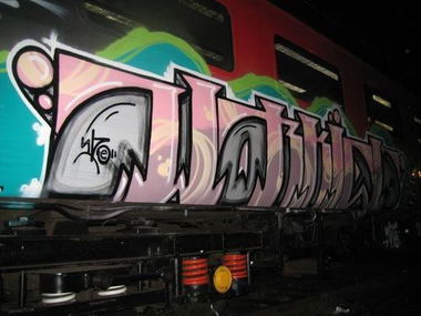 Graffiti Wall - Photo by polandtrains