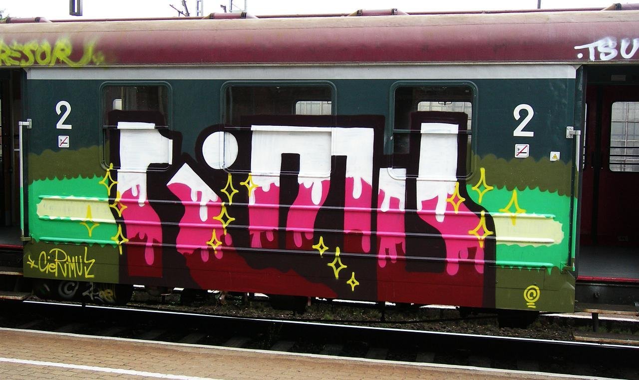 Graffiti Train - Photo by polandtrains