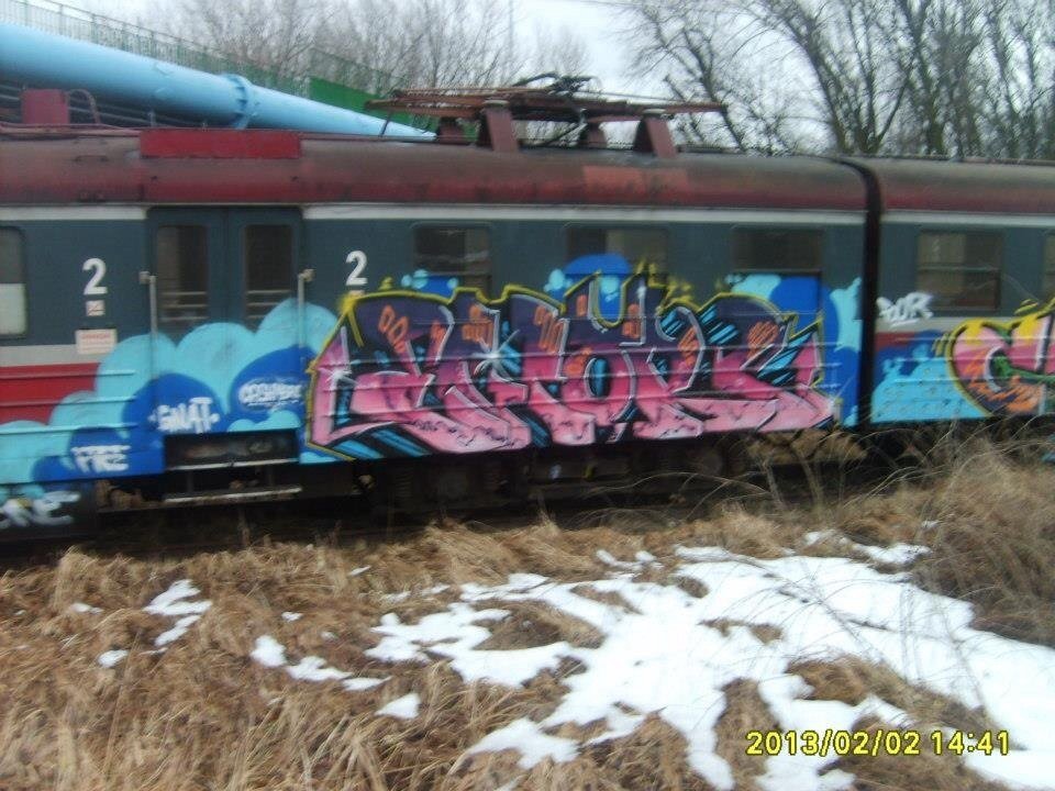 Graffiti Train - Photo by polandtrains