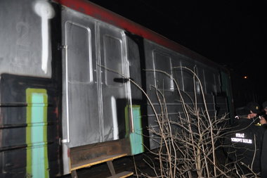 Graffiti Train - Photo by polandtrains