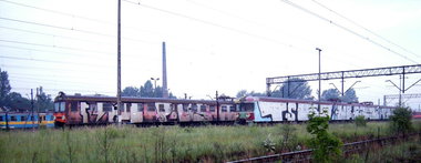 Graffiti Train - Photo by polandtrains