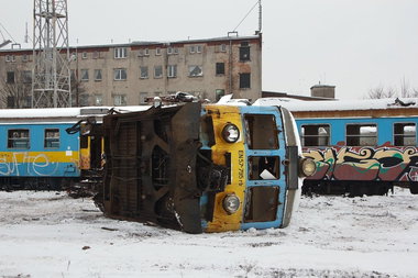 Graffiti Train - Photo by polandtrains