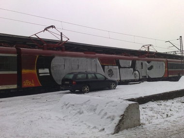 Graffiti Train - Photo by polskiezlote - vip (2008)
