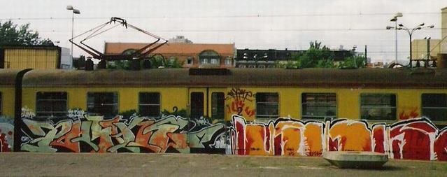 Graffiti Train - Photo by polskiezlote