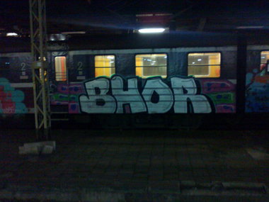 Graffiti Train - Photo by polskiezlote - bhor