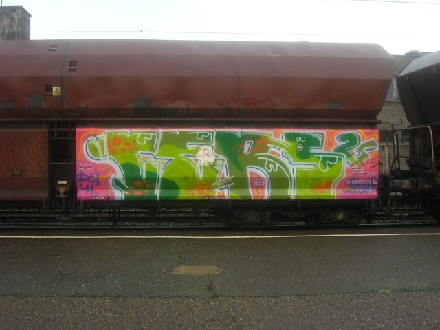 Graffiti Train - Photo by polskiezlote - cers
