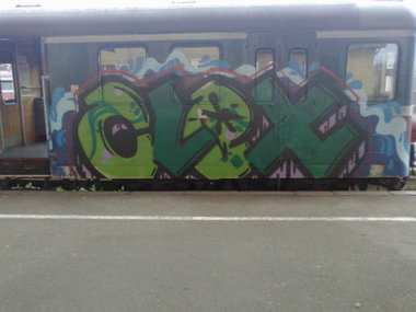 Graffiti Train - Photo by polskiezlote - clex