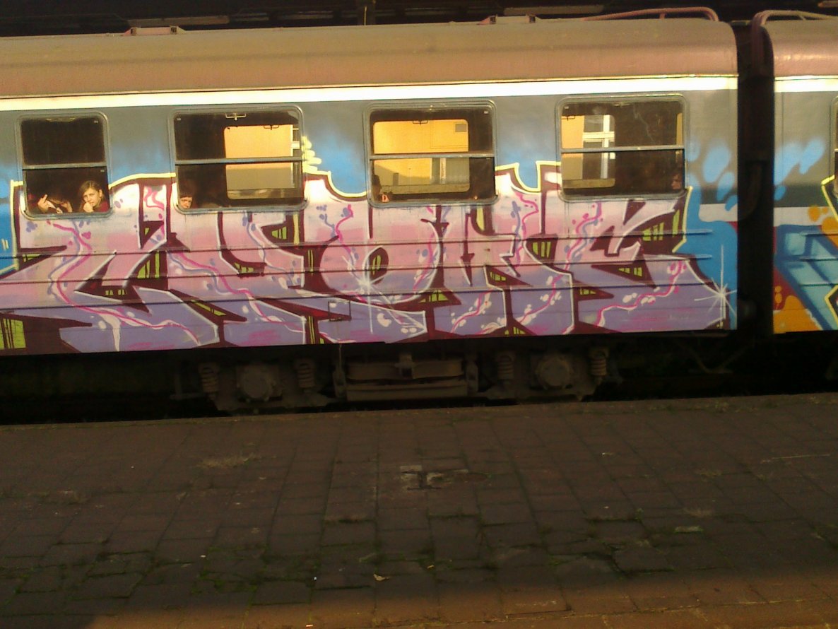 Graffiti Train - Photo by polskiezlote - crowe