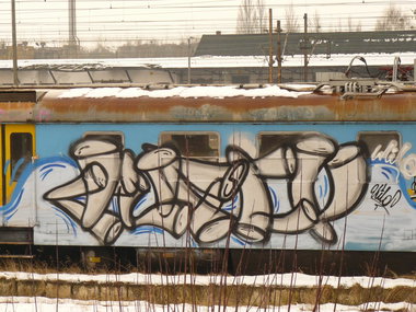 Graffiti Train - Photo by polskiezlote - dupsko, dupsco, wild