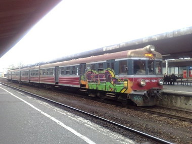 Graffiti Train - Photo by polskiezlote - four, panel
