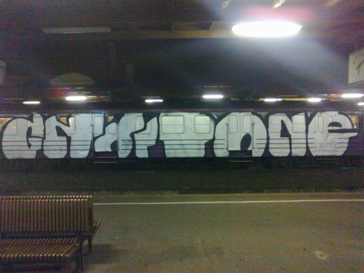 Graffiti Train - Photo by polskiezlote - gnatone, wholecar