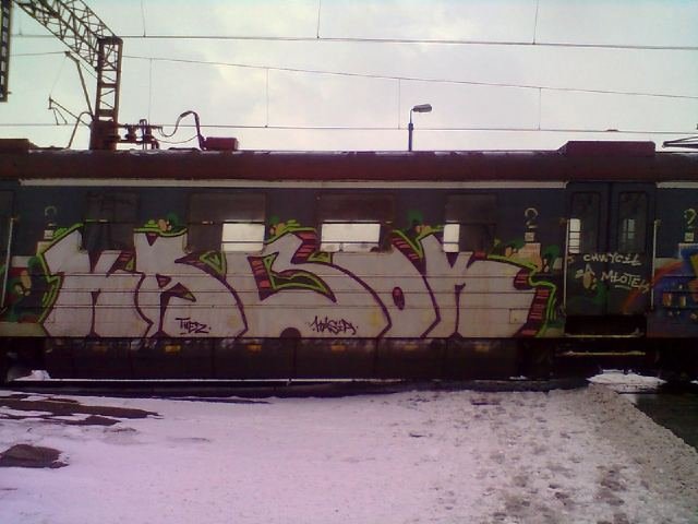 Graffiti Train - Photo by polskiezlote - kabok