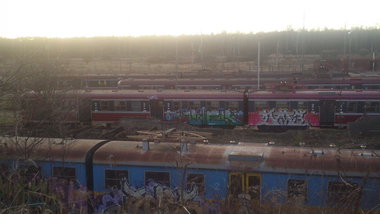 Graffiti Train - Photo by polskiezlote