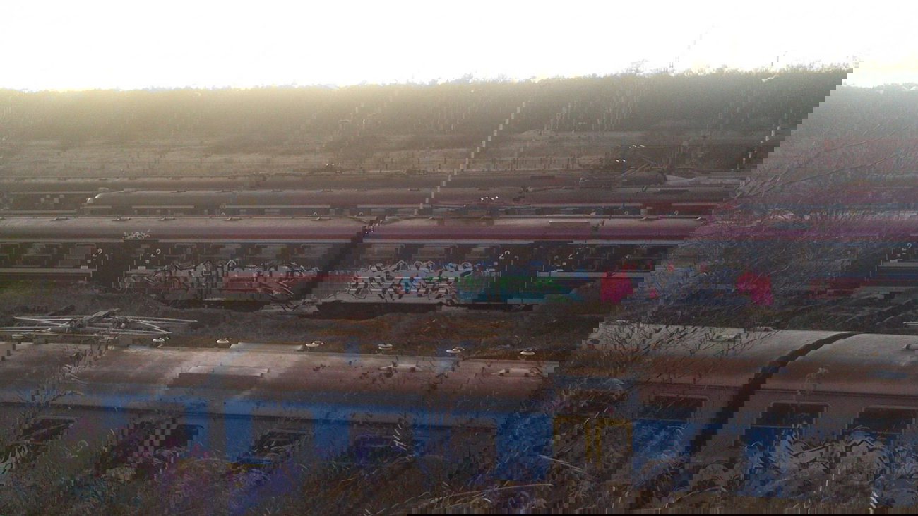 Graffiti Train - Photo by polskiezlote