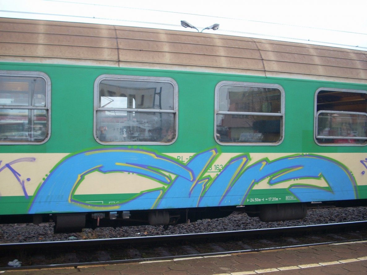 Graffiti Train - Photo by polskiezlote - elim
