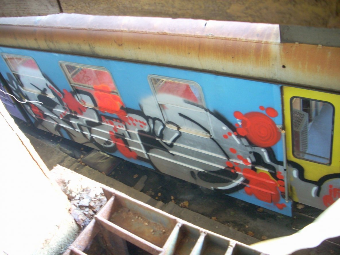 Graffiti Train - Photo by polskiezlote