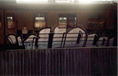 Graffiti Train - Photo by polskiezlote