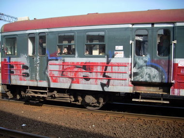 Graffiti Train - Photo by polskiezlote