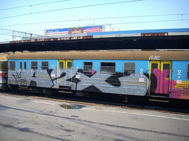 Graffiti Train - Photo by polskiezlote - a2x