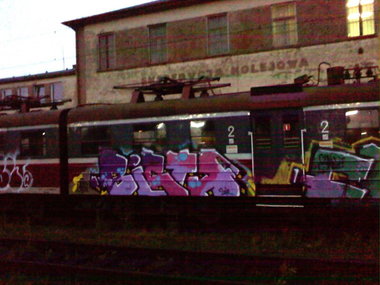 Graffiti Wall - Photo by polskiezlote