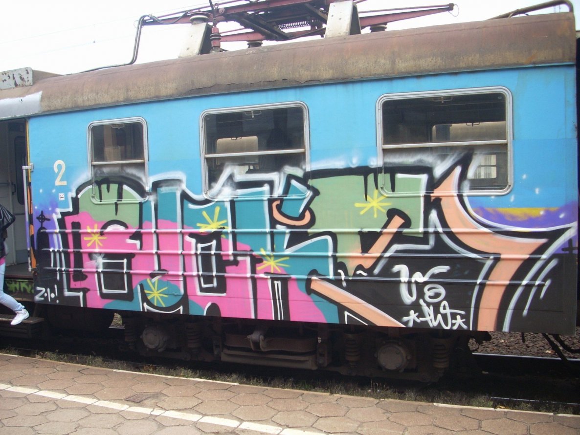 Graffiti Train - Photo by polskiezlote
