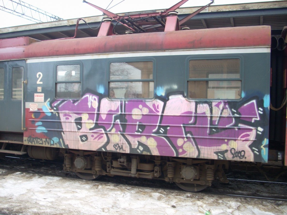 Graffiti Train - Photo by polskiezlote