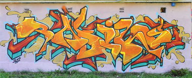 Graffiti Wall in Radom - Photo by potiks - potiks