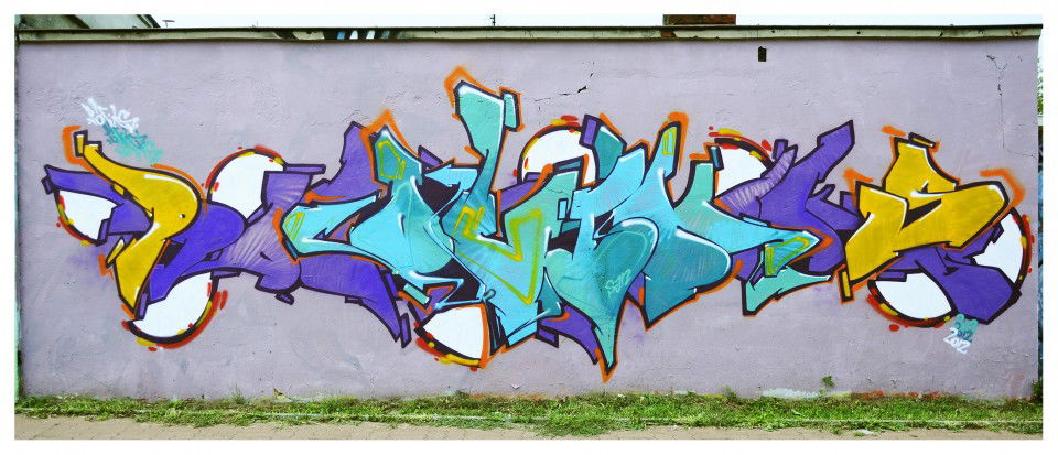 Graffiti Wall in Radom - Photo by potiks - potiks (2012)