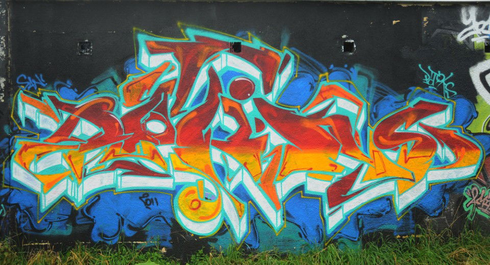 Graffiti Wall in Radom - Photo by potiks - potiks
