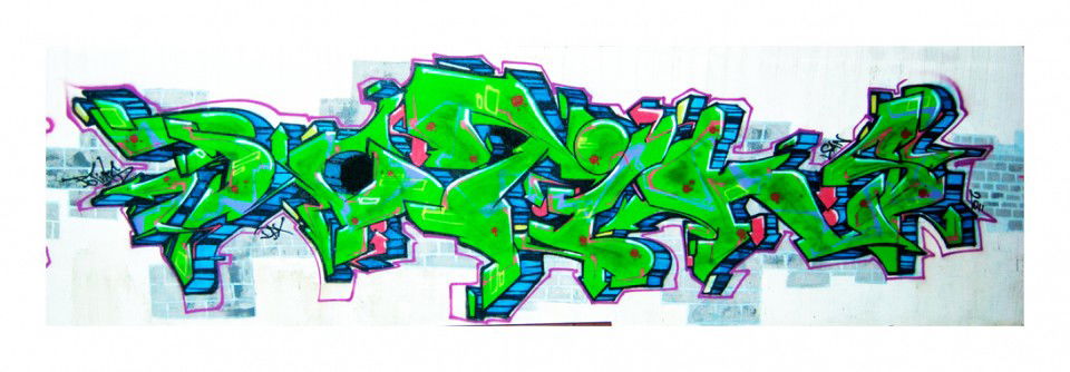 Graffiti Wall in Lublin - Photo by potiks - potiks