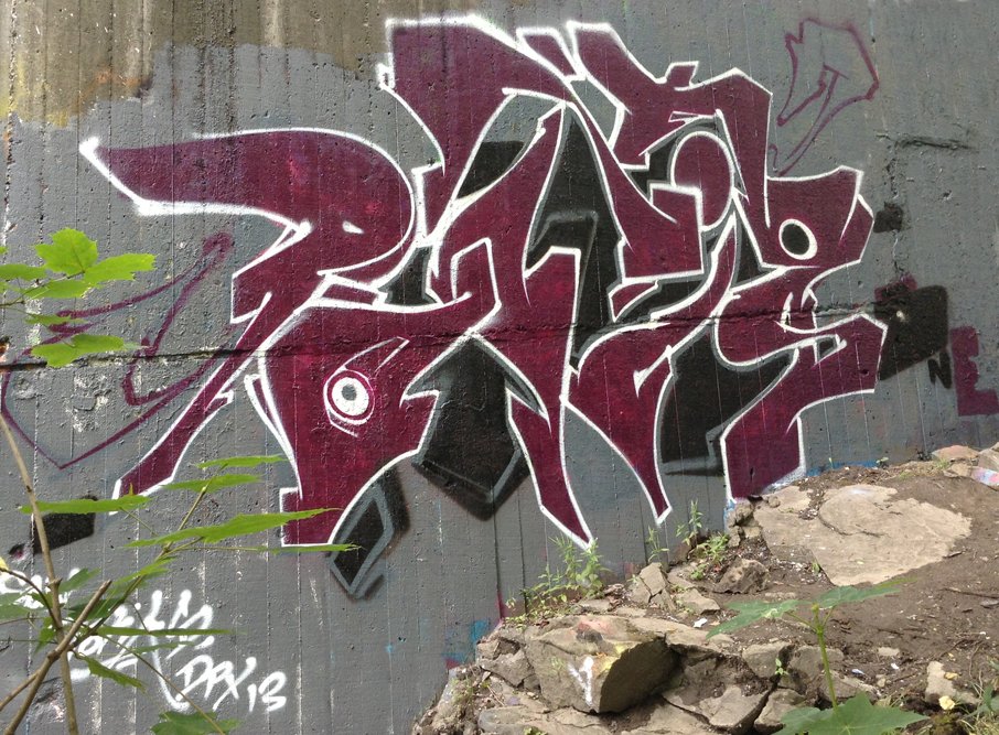 Graffiti Wall in Oslo - Photo by potiks - potiks, oslo (2013)