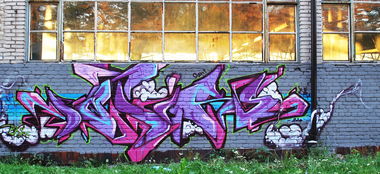 Graffiti Wall in Kielce - Photo by potiks