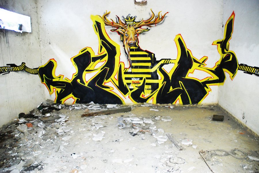 Graffiti Wall in Lublin - Photo by potiks