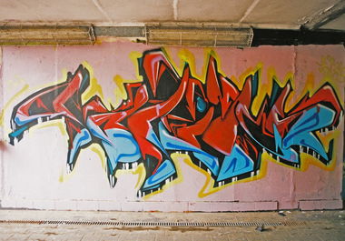 Graffiti Wall in Przemysl - Photo by potiks