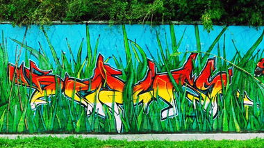 Graffiti Wall in Lublin - Photo by potiks