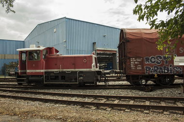 Graffiti Train - Photo by pottfr8 - crago, freight, schenker