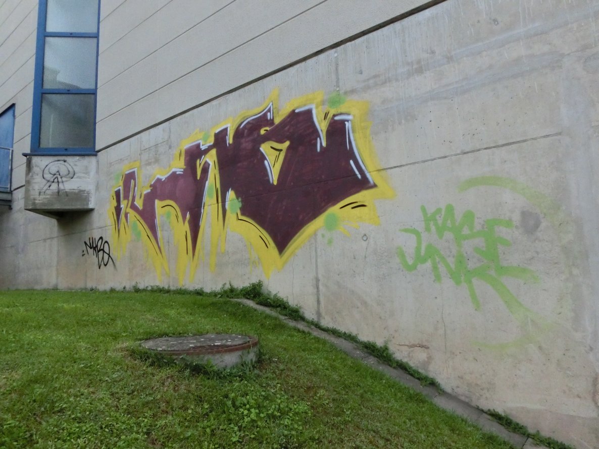 Graffiti Bombing - Photo by pretty_dope - nuhb, noob, hmg