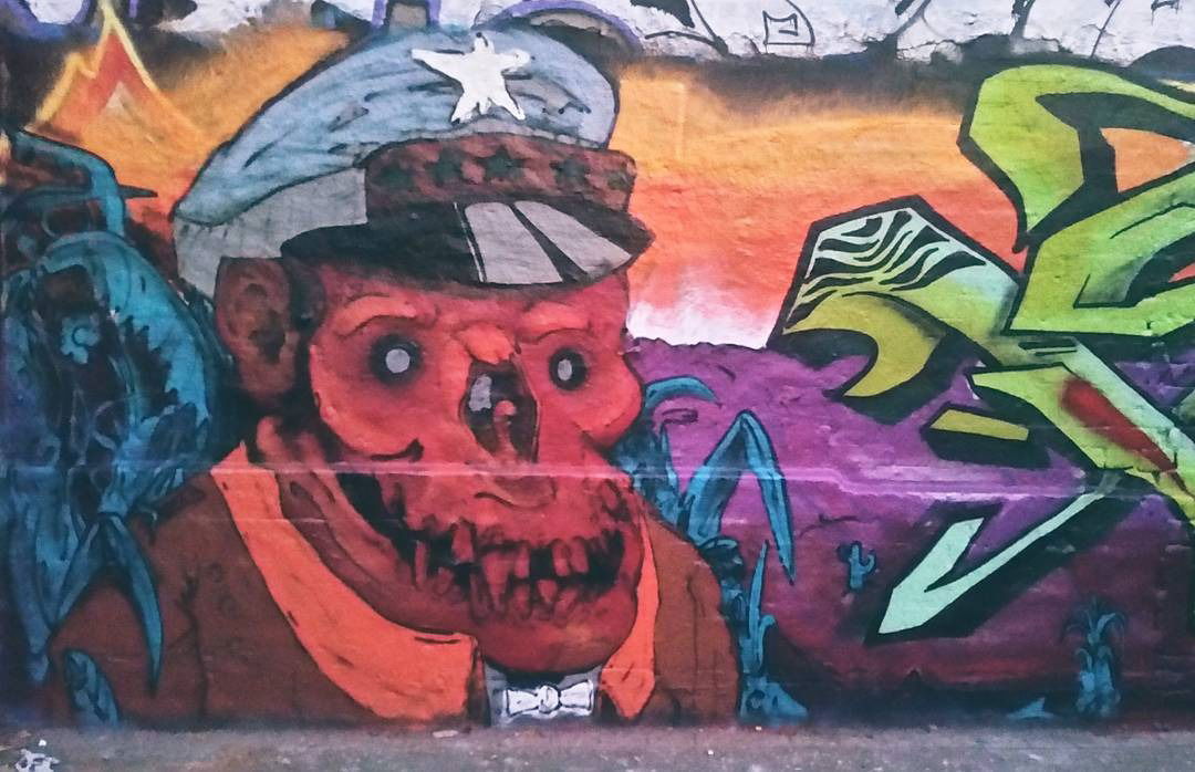 Graffiti Wall in Leipzig - Photo by prettyflacko