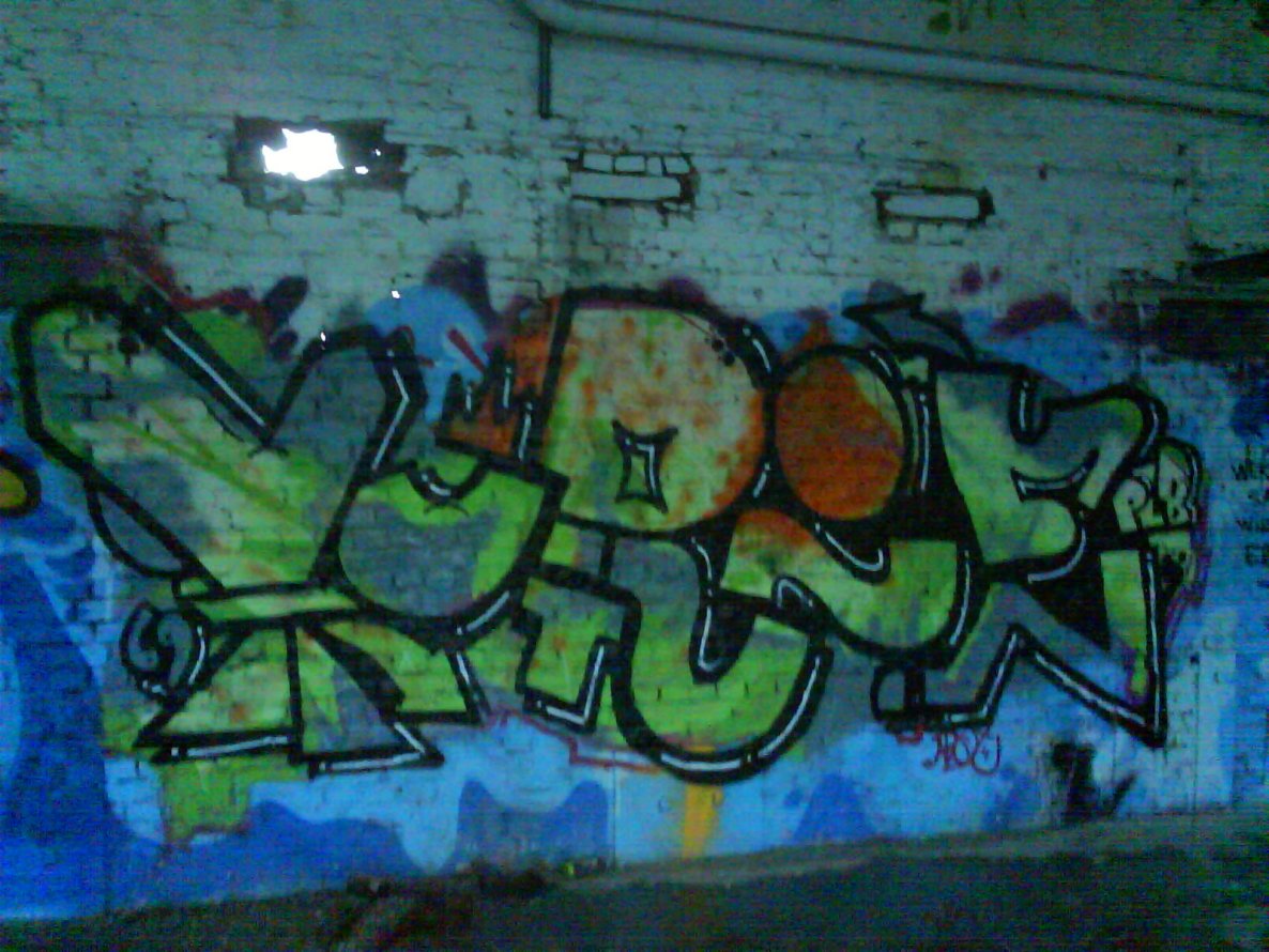 Graffiti Wall - Photo by pringlesone - yurie, cops, plb (2013)