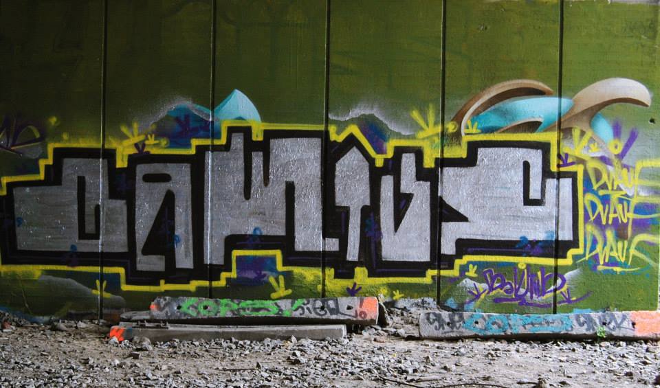 Graffiti Bombing - Photo by pringlesone - daktus, cpm