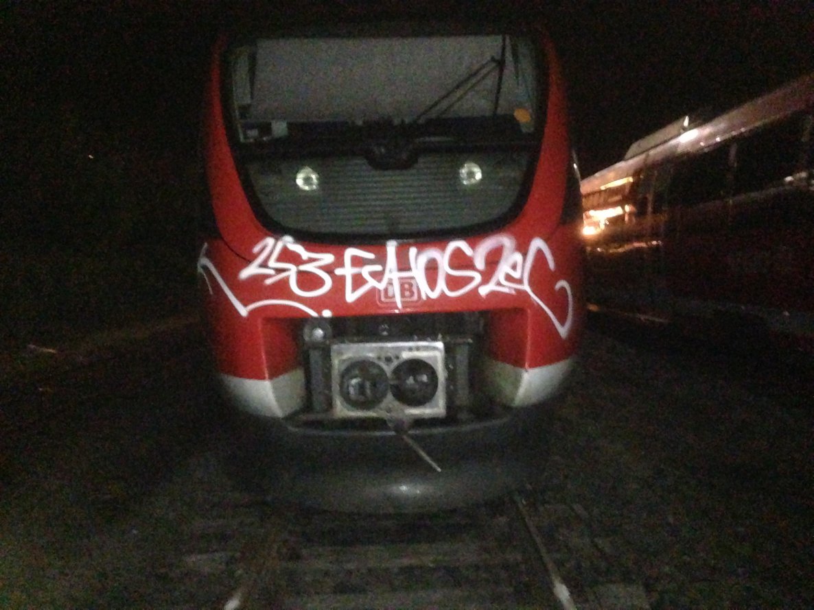 Graffiti Train - Photo by pringlesone - 253, echo, zec