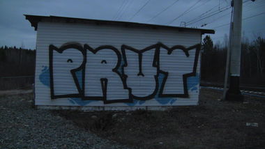 Graffiti Bombing - Photo by prut - prut (2013)