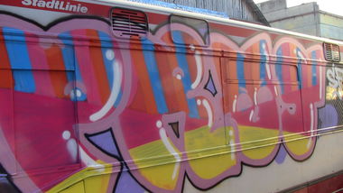 Graffiti Train - Photo by prut - Prut, SF-band (2013)
