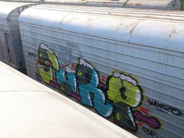 Graffiti Train - Photo by prut - Prut (2014)