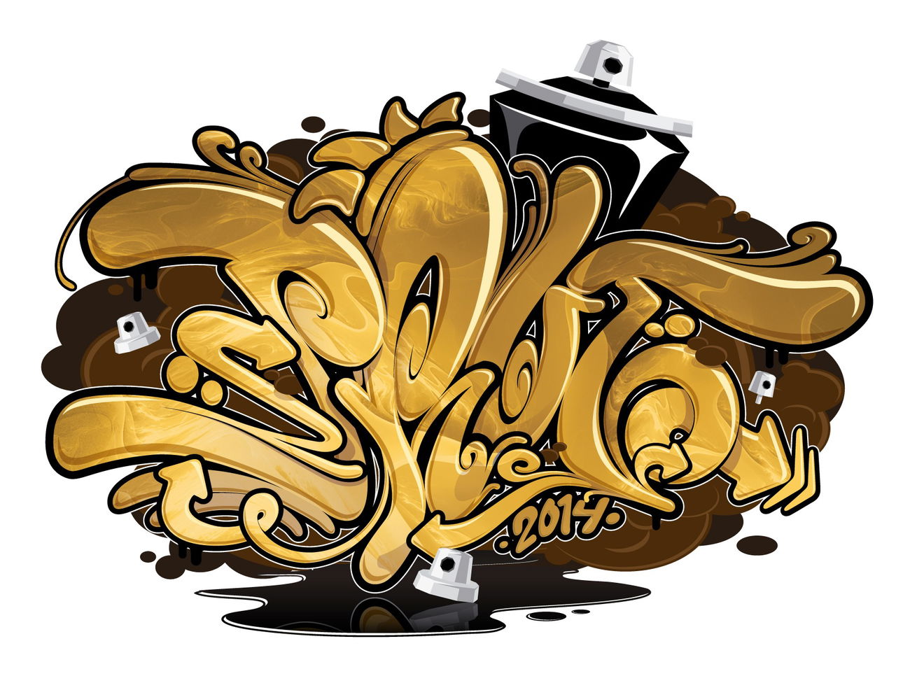 Graffiti Wall - Photo by prut - prut