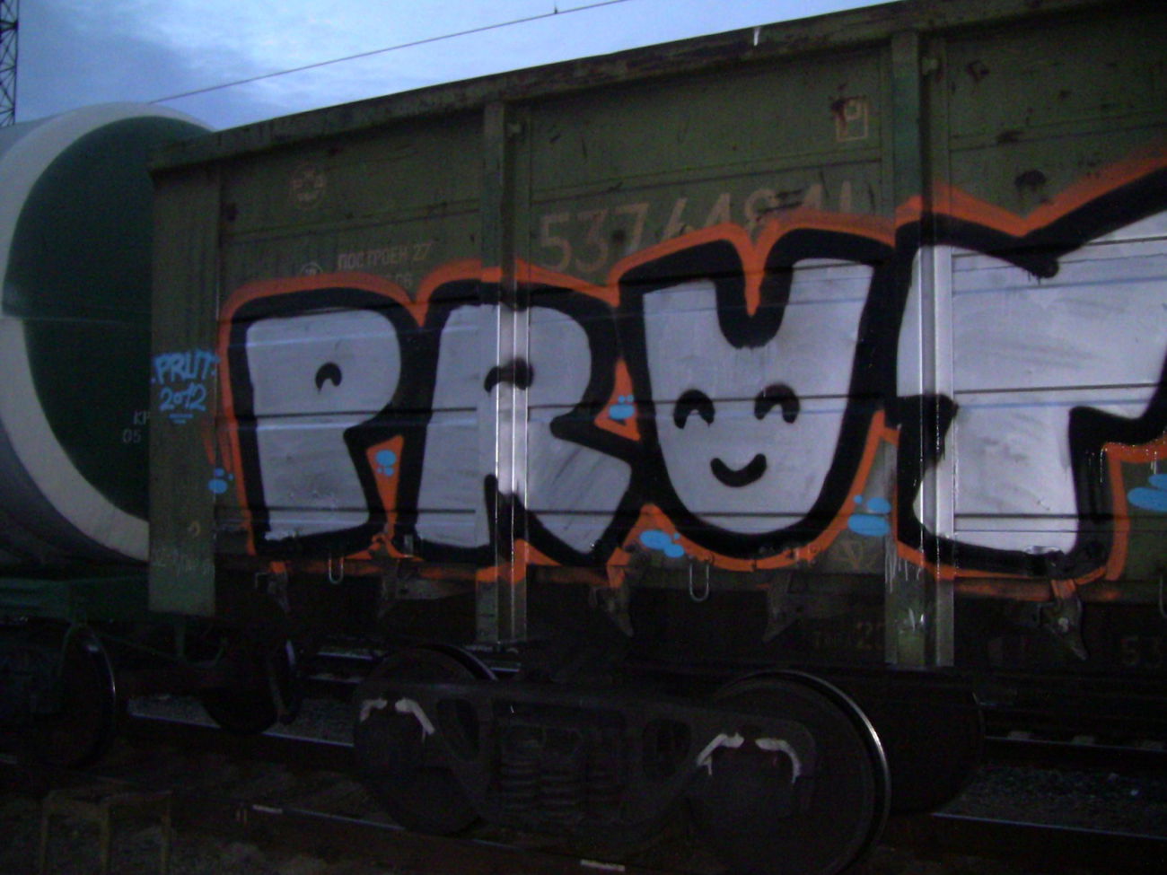 Graffiti Train - Photo by prut - prut (2013)