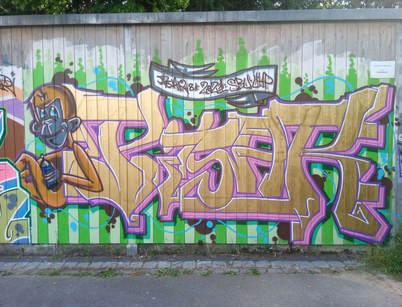 Graffiti Wall - Photo by psar81 - bavaria (2021)